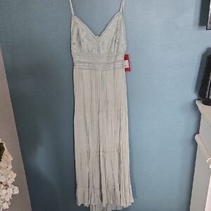 Streetwear Society Cream Maxi Dress